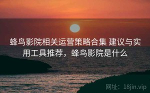蜂鸟影院相关运营策略合集 建议与实用工具推荐，蜂鸟影院是什么