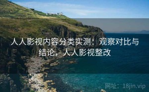 人人影视内容分类实测：观察对比与结论，人人影视整改
