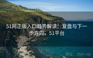 51网正版入口趋势解读：复盘与下一步方向，51平台