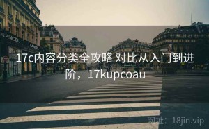 17c内容分类全攻略 对比从入门到进阶，17kupcoau