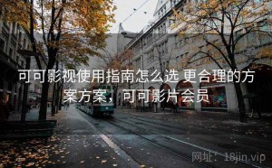 可可影视使用指南怎么选 更合理的方案方案，可可影片会员