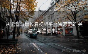 从运营与增长看视频平台资源更新 关键点与注意事项