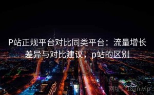 P站正规平台对比同类平台：流量增长差异与对比建议，p站的区别