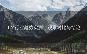 17c行业趋势实测：观察对比与结论