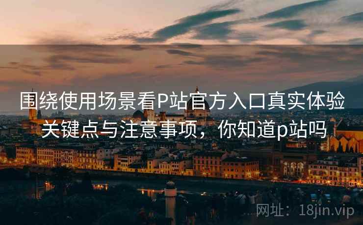 围绕使用场景看P站官方入口真实体验 关键点与注意事项，你知道p站吗